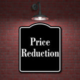 Price Reduction Elegant BLACK Aluminum Composite Sign
