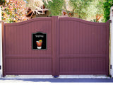 Negroni Cocktail Bar Sign BLACK Aluminum Composite Sign