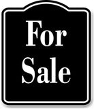 For Sale Elegant BLACK Aluminum Composite Sign