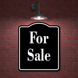 For Sale Elegant BLACK Aluminum Composite Sign
