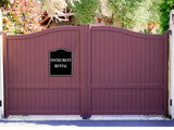 Instrument Rental BLACK Aluminum Composite Sign