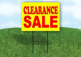 CLEARANCE SALE Plastic Yard Sign ROAD SIGN with Stand