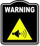Warning High Nose Repair Caution OSHA Danger BLACK Aluminum Composite Sign