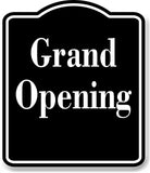 Grand Opening Elegant BLACK Aluminum Composite Sign