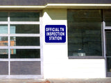 TN OFFICIAL INSPECTION STATION Aluminum Composite Sign