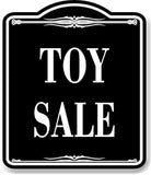 Toy Sale BLACK Aluminum Composite Sign