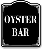 Oyster Bar BLACK Aluminum Composite Sign