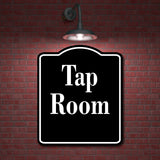 Tap Room Bar BLACK Aluminum Composite Sign