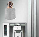 Mastiff Dog in pocket Fridge Car Magnet Bumper Sticker App size 4"x7"
