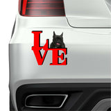 French Bulldog Dog Love Park Dog Fridge Refrigerator Car Magnet