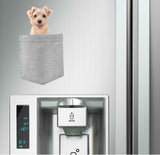 Norfolk Terrier Dog in pocket Fridge Car Magnet Bumper Sticker App size 4"x7"