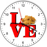 I Love Fried Chicken Love Park Funny Kitchen Living room Wall Clock