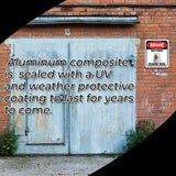 BEWARE GREAT PYRENEES GUARD DOG Metal Aluminum Composite Sign