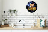 Best Golden Retriever Dog Galaxy Wars Space Star Kitchen Livingroom Wall Clock