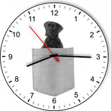 Cane Corso In Your Pocket Puppy Dog kitchen living room Wall Clock