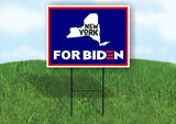 NEW YORK FOR BIDEN Yard Sign with Stand LAWN SIGN