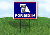 MISSOURI FOR BIDEN Yard Sign with Stand LAWN SIGN