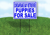 Chesapeake Bay Retriever PUPPIES FOR SALE  Yard Sign Road with Stand LAWN SIGN