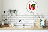 I Love Olives Love Park Funny Kitchen Living room Wall Clock