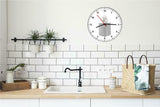 Poodle In Your Pocket Dog kitchen living room Wall Clock