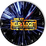 Best Neurologist Star Galaxy Wars Space Kitchen Living room Wall Clock