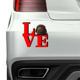 Flat Coated Retriever Dog Love Park Dog Fridge Refrigerator Car Magnet