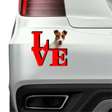 Jack Russell Dog Love Park Dog Fridge Refrigerator Car Magnet