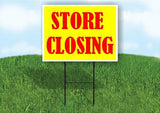 STORE CLOSING Plastic Yard Sign ROAD SIGN with Stand