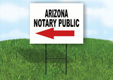 ARIZONA _NOTARY PUBLIC Yard Sign w Stand LAWN SIGN Single