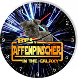 Best Affenpinscher Dog Galaxy Wars Space Star Kitchen Livingroom Wall Clock