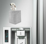 Bedlington Terrier Dog in pocket Fridge Car Magnet Bumper Sticker App size 4"x7"