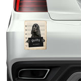 English Cocker Spaniel Mugshot Bad Dog Fridge refrigerator Car Magnet
