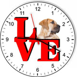 Boerboel Park Cute Puppy Dog kitchen living room Wall Clock