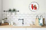 American Cocker Spaniel Love Park Cute Puppy Dog kitchen living room Wall Clock
