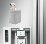 Bedlington Terrier Dog in pocket Fridge Car Magnet Bumper Sticker App size 4"x7"