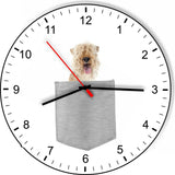 Lakeland Terrier In Your Pocket Dog kitchen living room Wall Clock