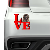 Leonberger Dog Love Park Dog Fridge Refrigerator Car Magnet