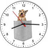 Berger Picard In Your Pocket Puppy Dog kitchen living room Wall Clock
