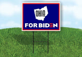 OHIO FOR BIDEN Yard Sign with Stand LAWN SIGN