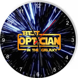 Best Optician Star Galaxy Wars Space Kitchen Living room Wall Clock