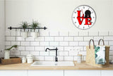 Portuguese Water Dog Cute Puppy Dog kitchen living room Wall Clock