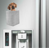 Rhodesian Ridgeback in pocket Fridge Car Magnet Bumper Sticker App size 4"x7"