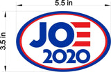 50 Car magnets Joe Biden for President 2020 Magnetic Bumper Sticker 5.5"x3.5"