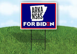 ARKANSAS FOR BIDEN Yard Sign with Stand LAWN SIGN