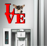 Rat Terrier Park Cute Dog Fridge Refrigerator Car Magnet