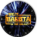 Best Barista in the Star Galaxy Wars Space Kitchen Living room Wall