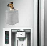 Fox Terrier Dog in pocket Fridge Car Magnet Bumper Sticker App size 4"x7"