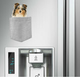 Shetland Sheepdog Dog in pocket Fridge Car Magnet Bumper Sticker App size 4"x7"