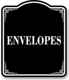 Envelopes BLACK Aluminum Composite Sign