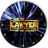 Best Lawyer in the Star Galaxy Wars Space Kitchen Living room Wall Clock